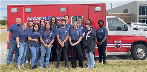 EMT Class Orientation with Rockwall EMS